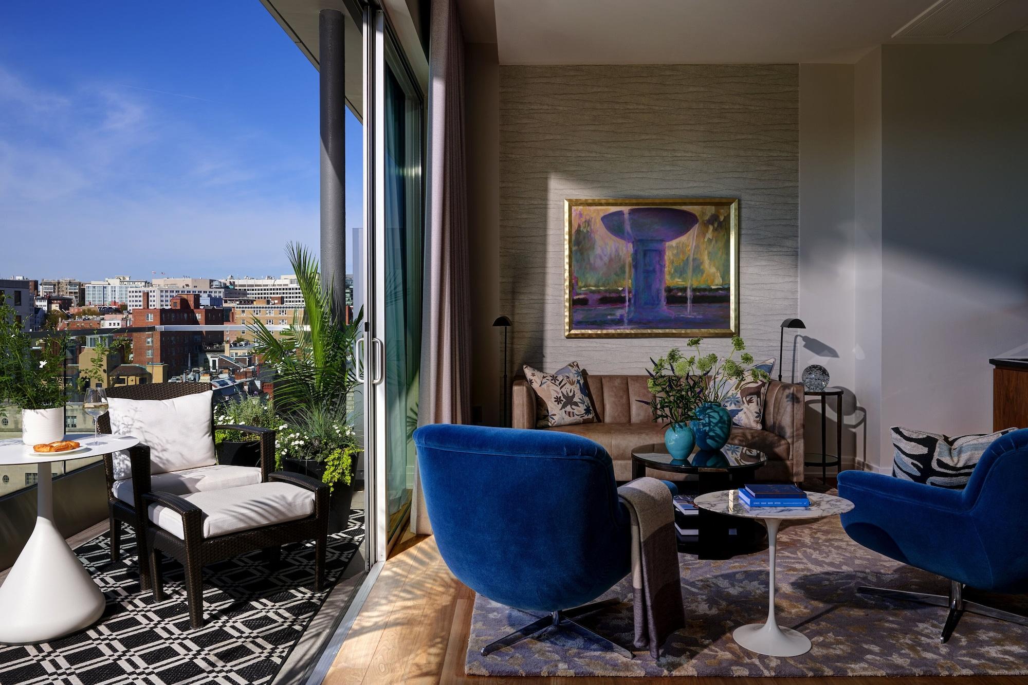 The Dupont Circle Hotel Washington Ngoại thất bức ảnh The interior of a penthouse apartment